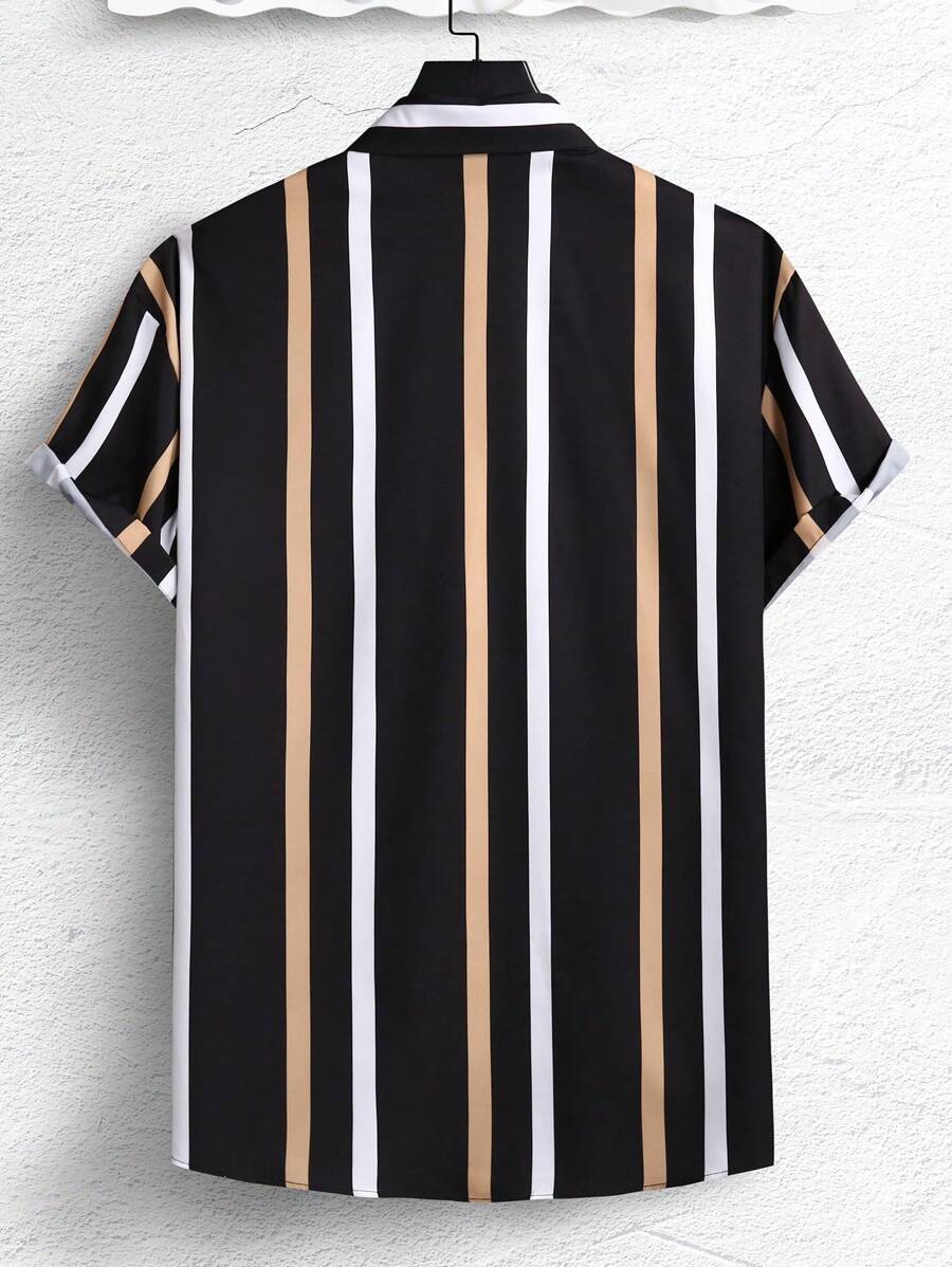 Comfy Striped Print Shirt