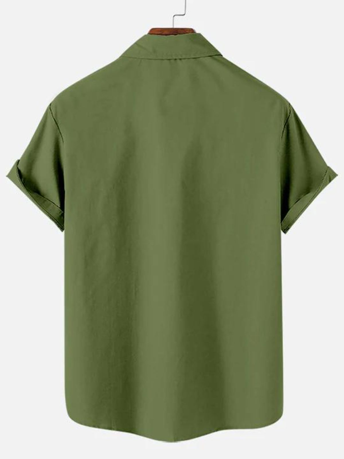 Bat Pumpkin Print Pocket Short Sleeve Shirt