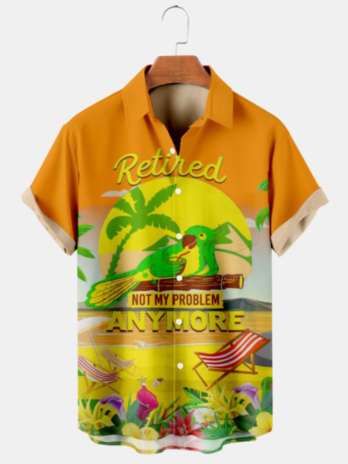 Casual Print Short Sleeve Shirt