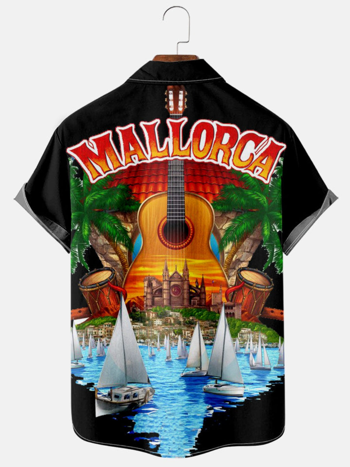 Casual Tiki Printed Shirt