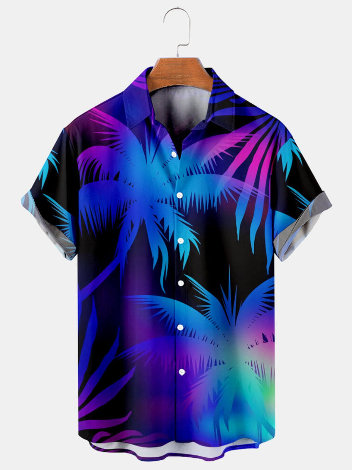 Coconut Tree Short Sleeved Shirt