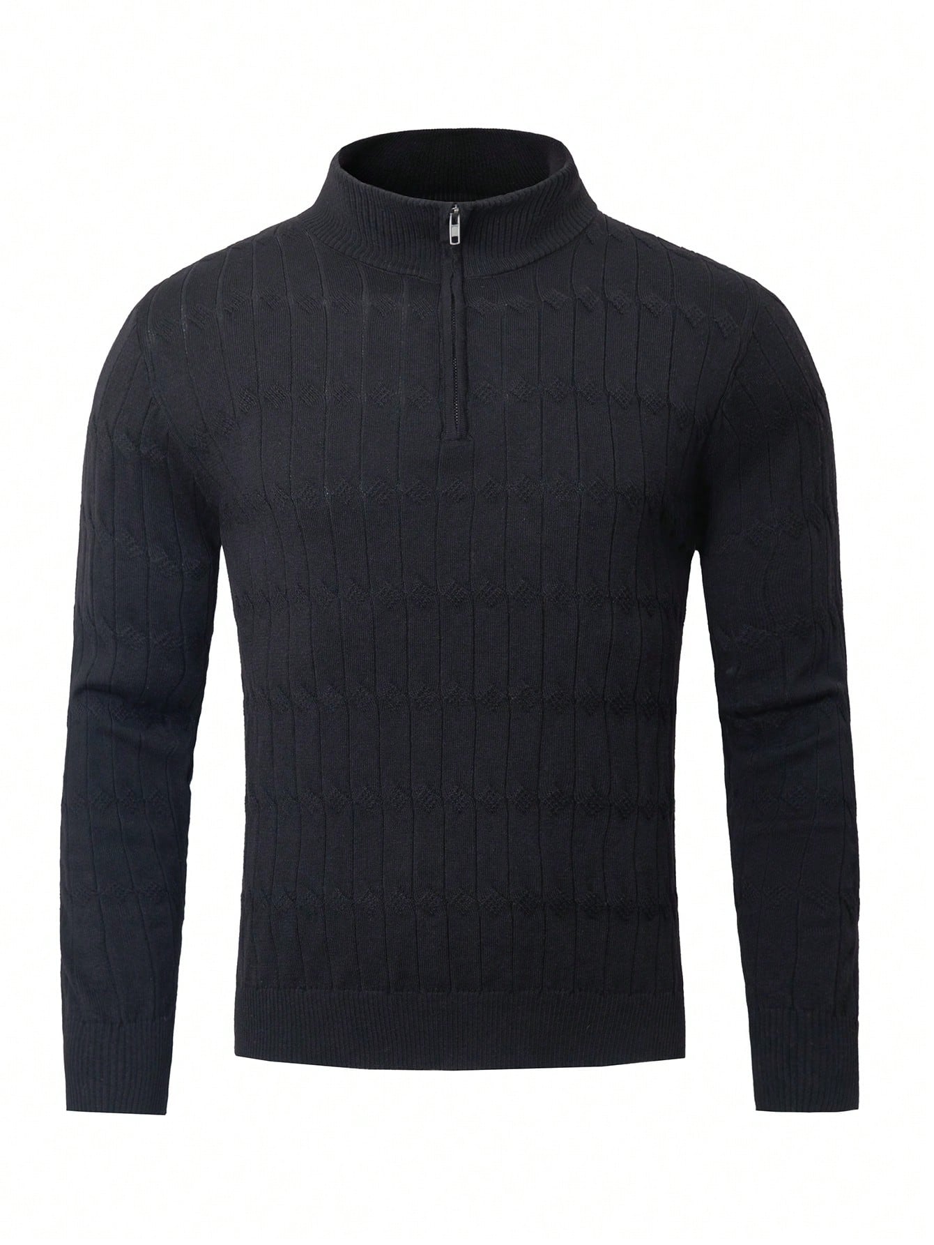 Cozy And Stylish Quarter Zipper Sweater