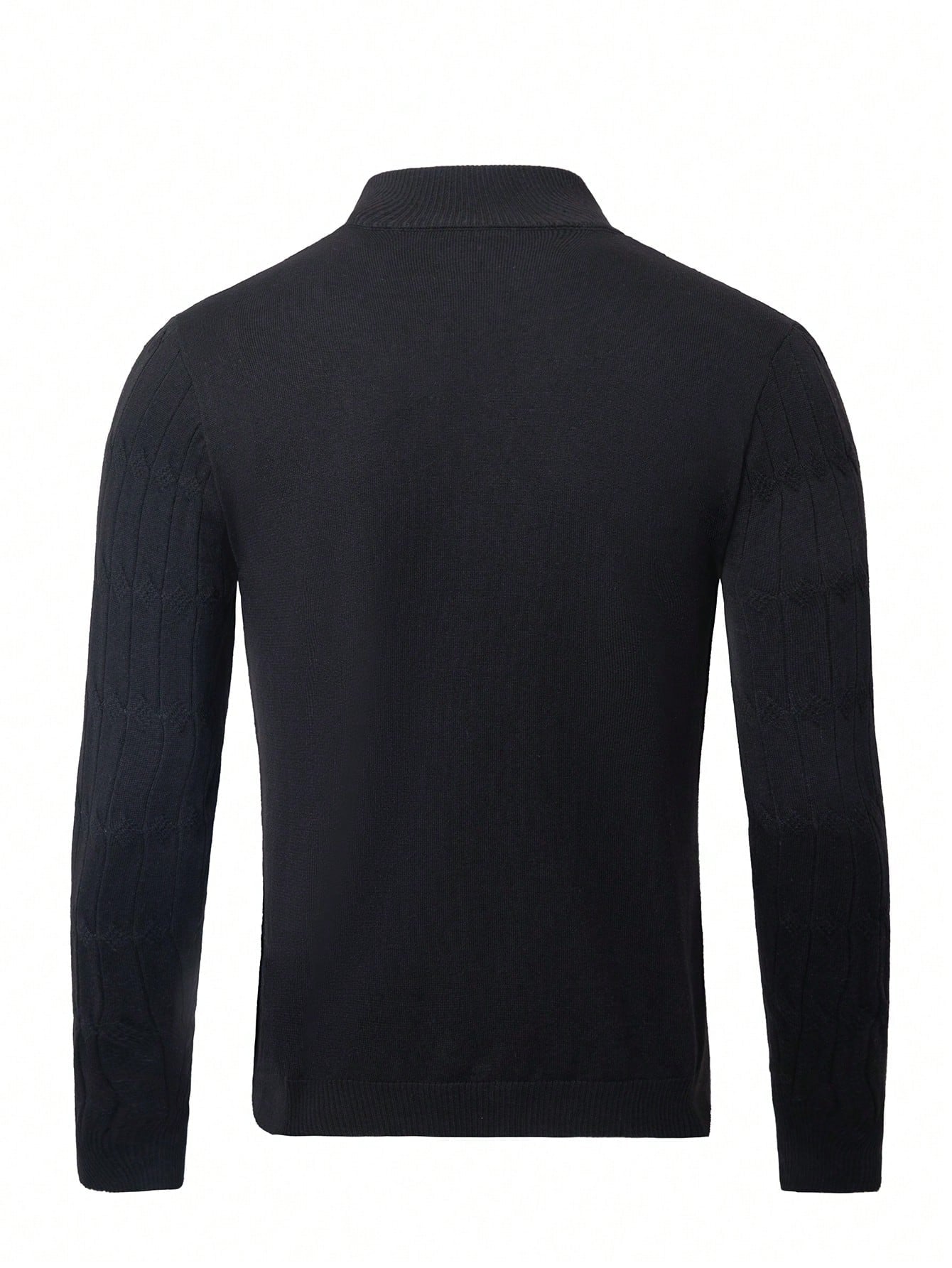 Cozy And Stylish Quarter Zipper Sweater