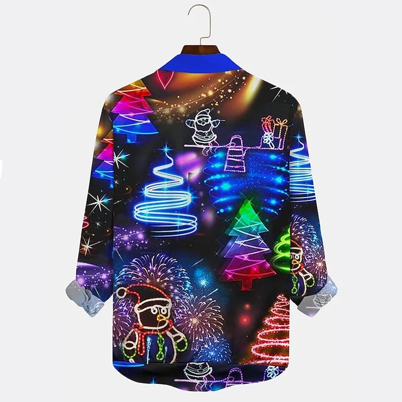 Festive Christmas Light Display Shirt