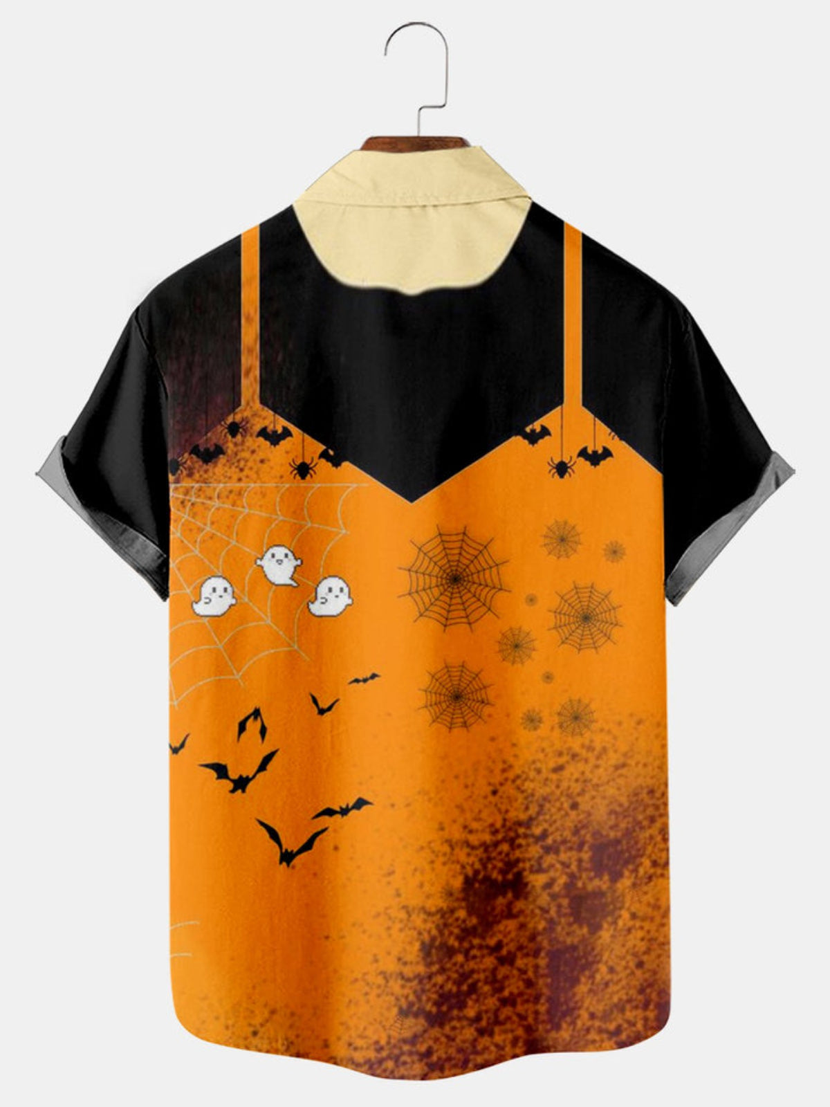 Halloween Casual Short Sleeve Shirt