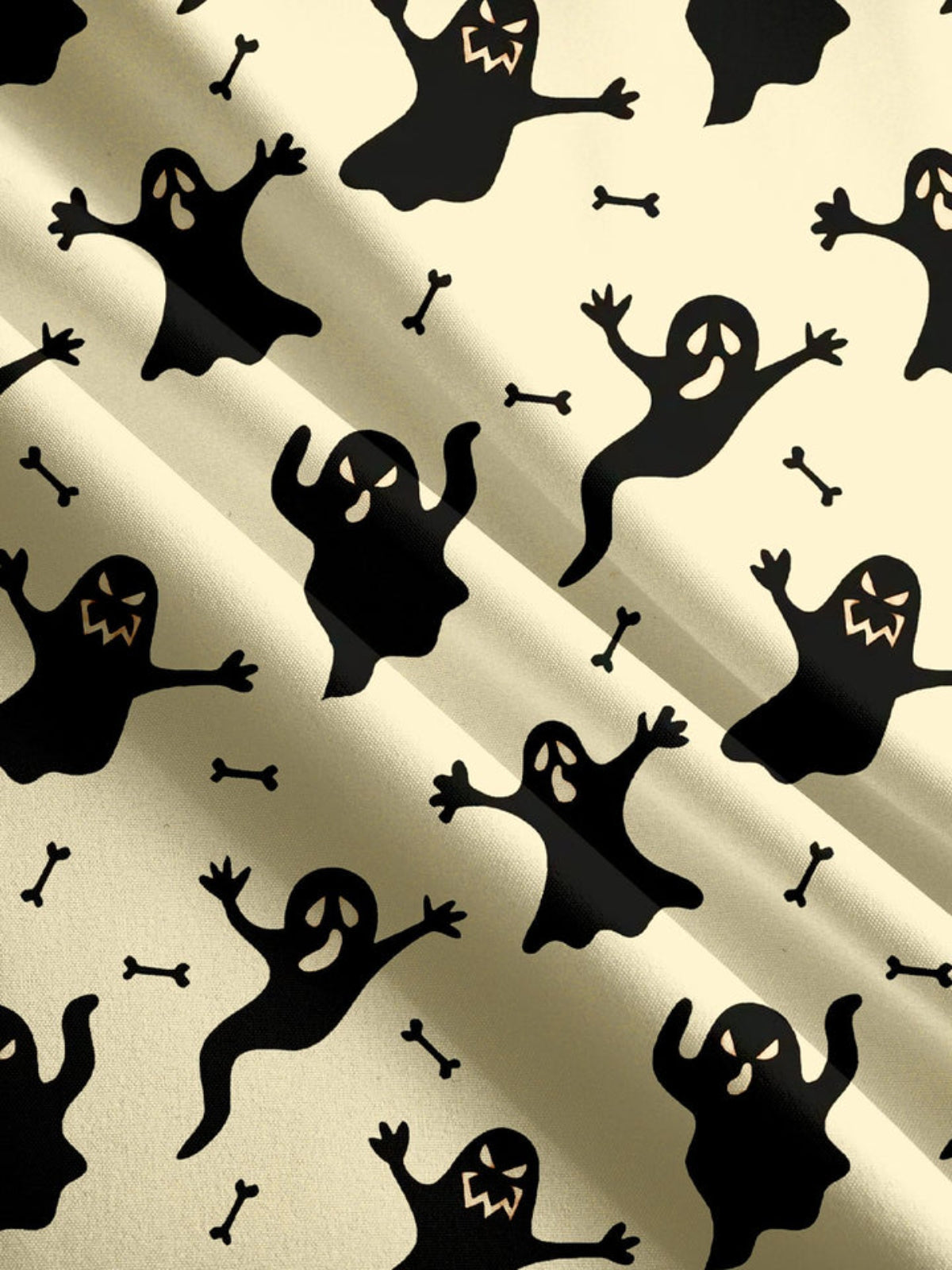 Halloween Printed Short Sleeve Shirt