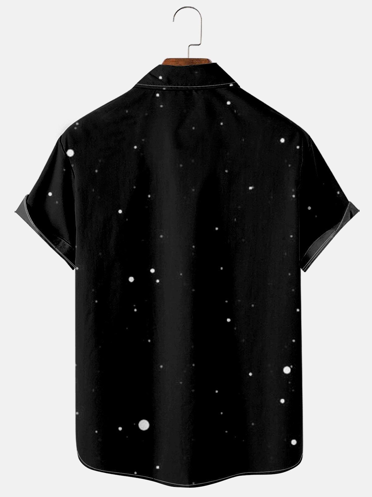 Hippo Printed Christmas Celebration Shirt
