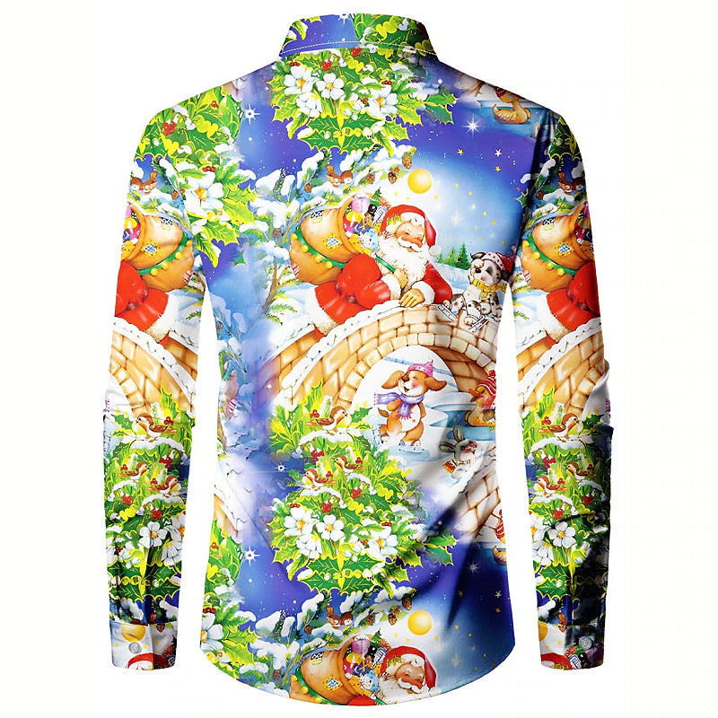 Holiday Themed Long Sleeve Shirt