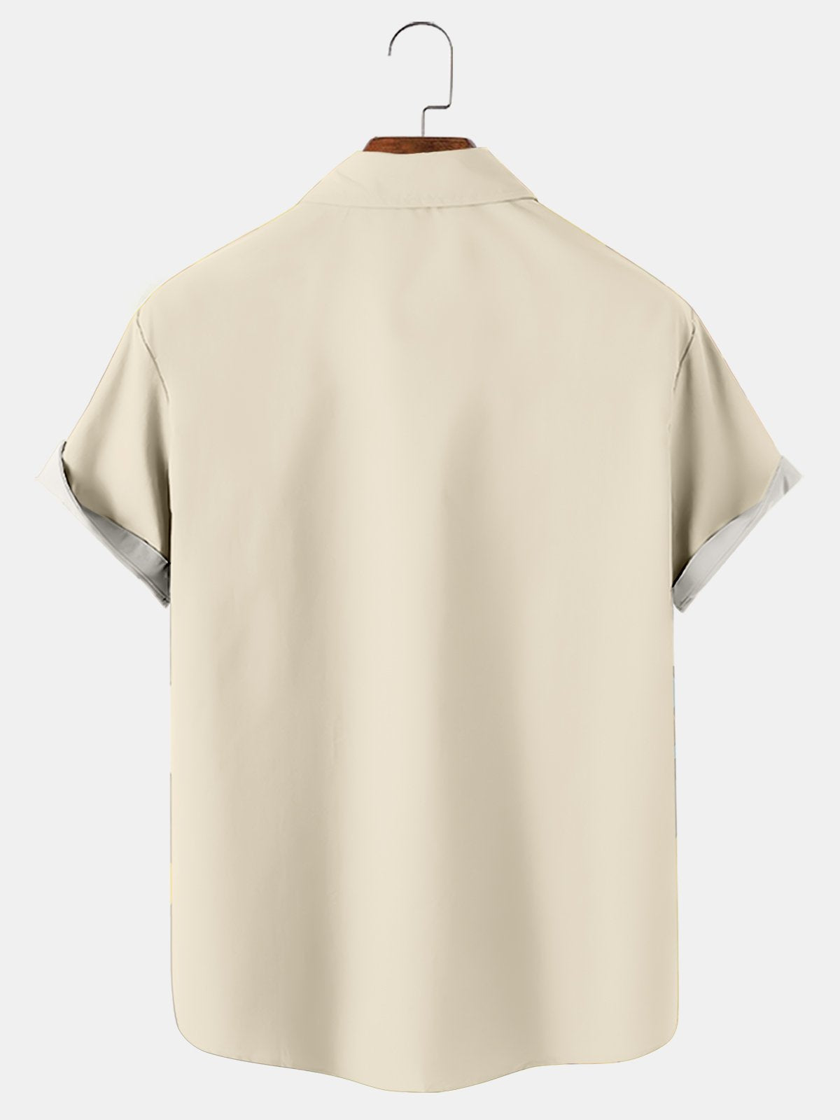 Maple Leaf Print Short Sleeve Shirt