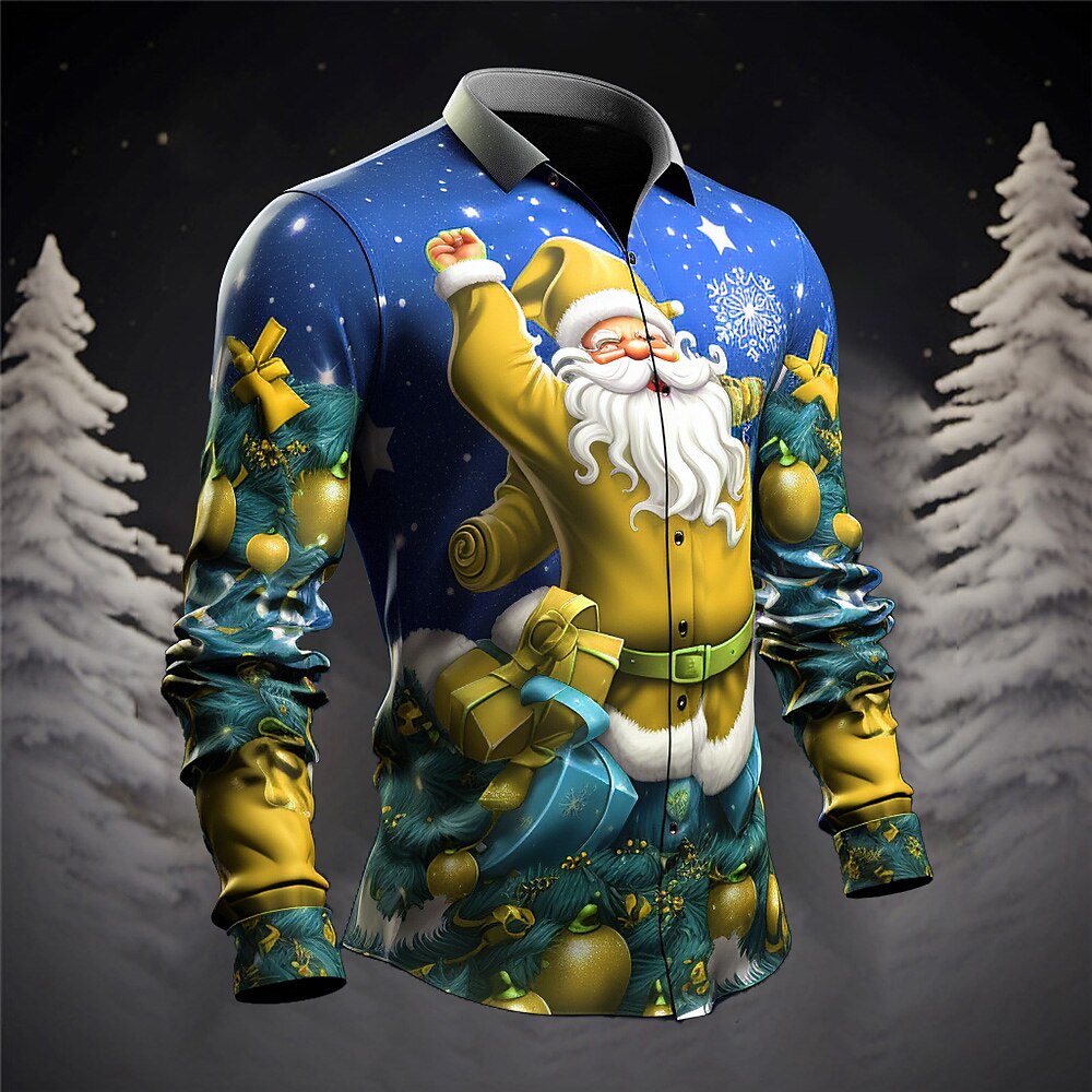 Merry Festivities Christmas Santa Shirt