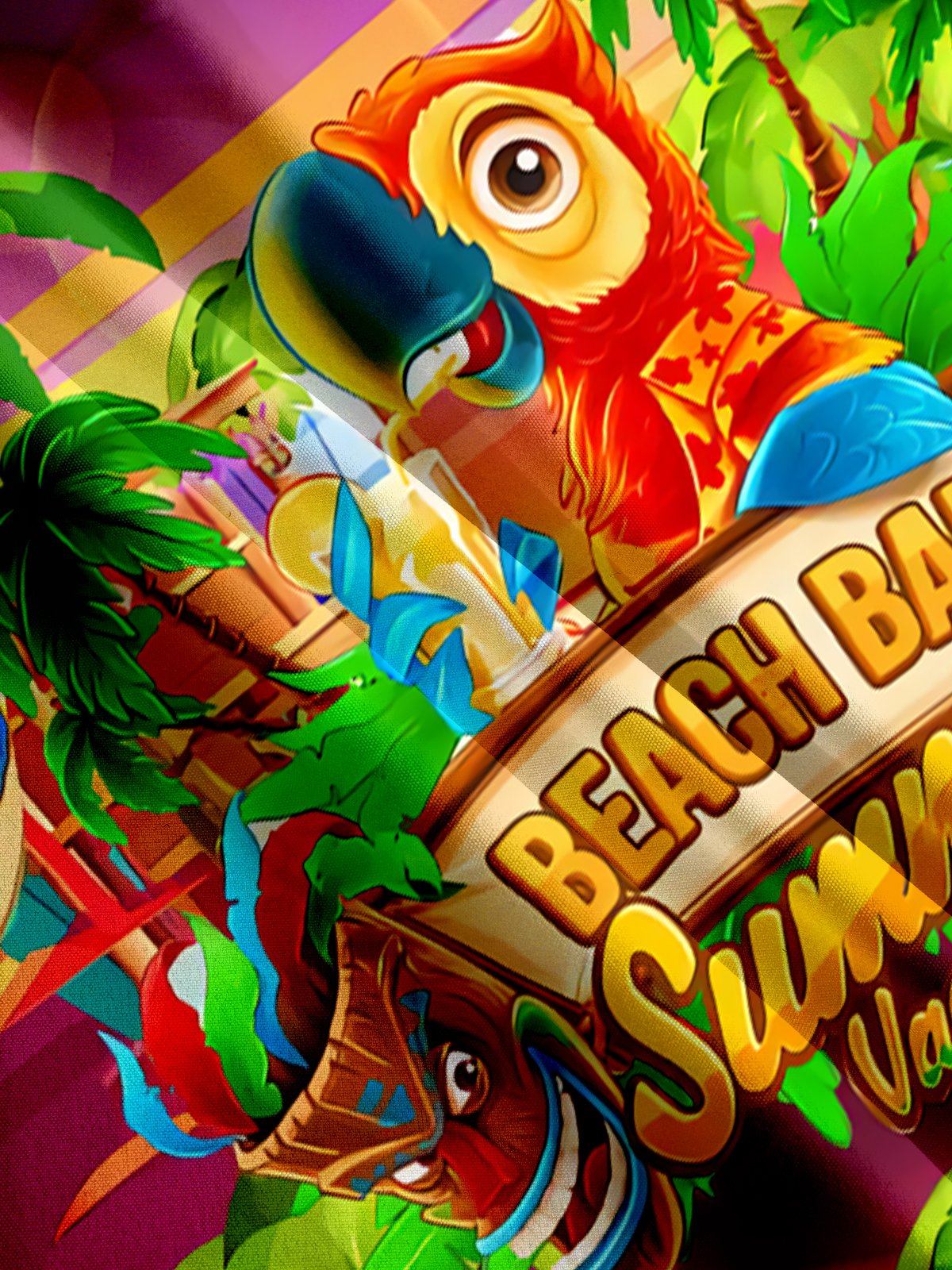 Parrot Hawaiian Beach Bar Short Sleeve Shirt