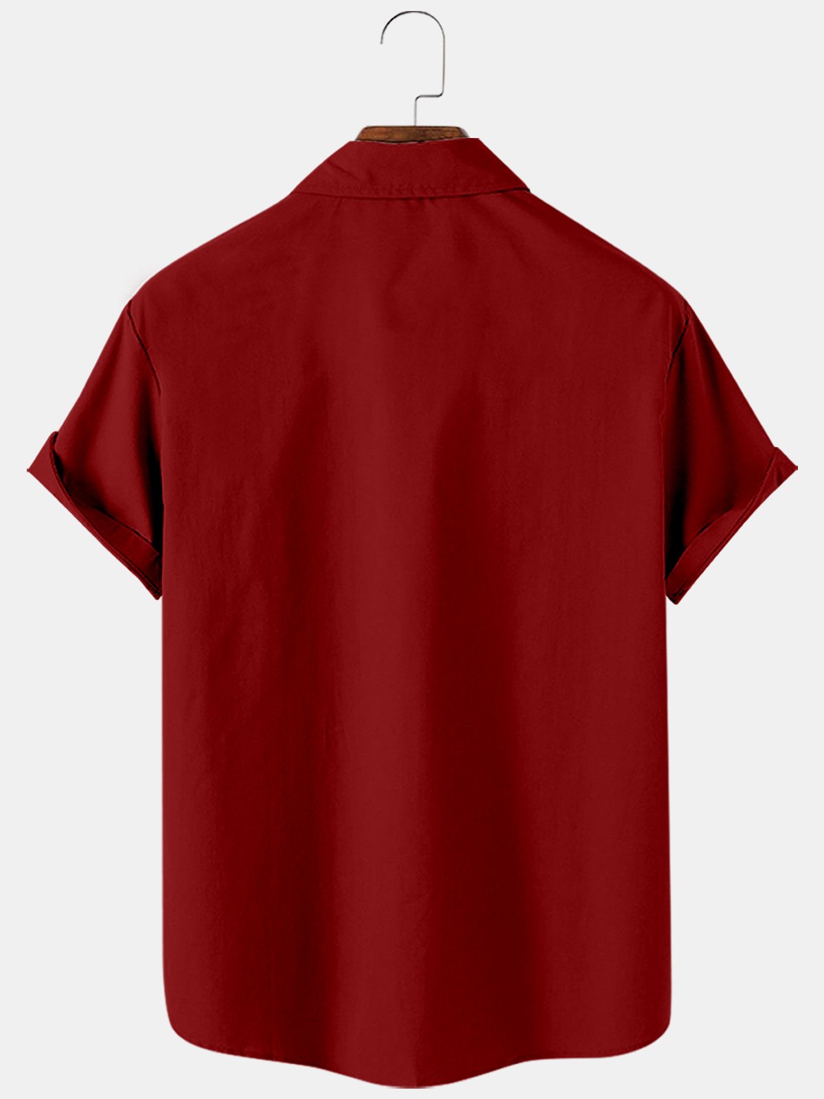 Plus Size Short Sleeved Christmas Shirt
