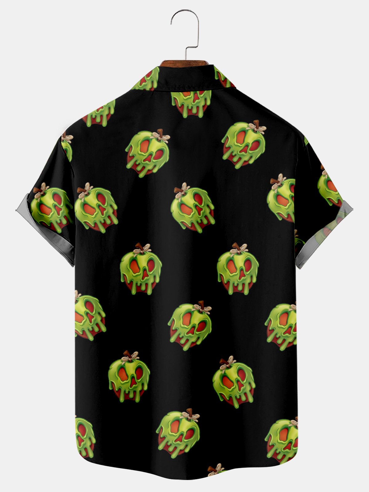 Apple Print Short Sleeve Shirt