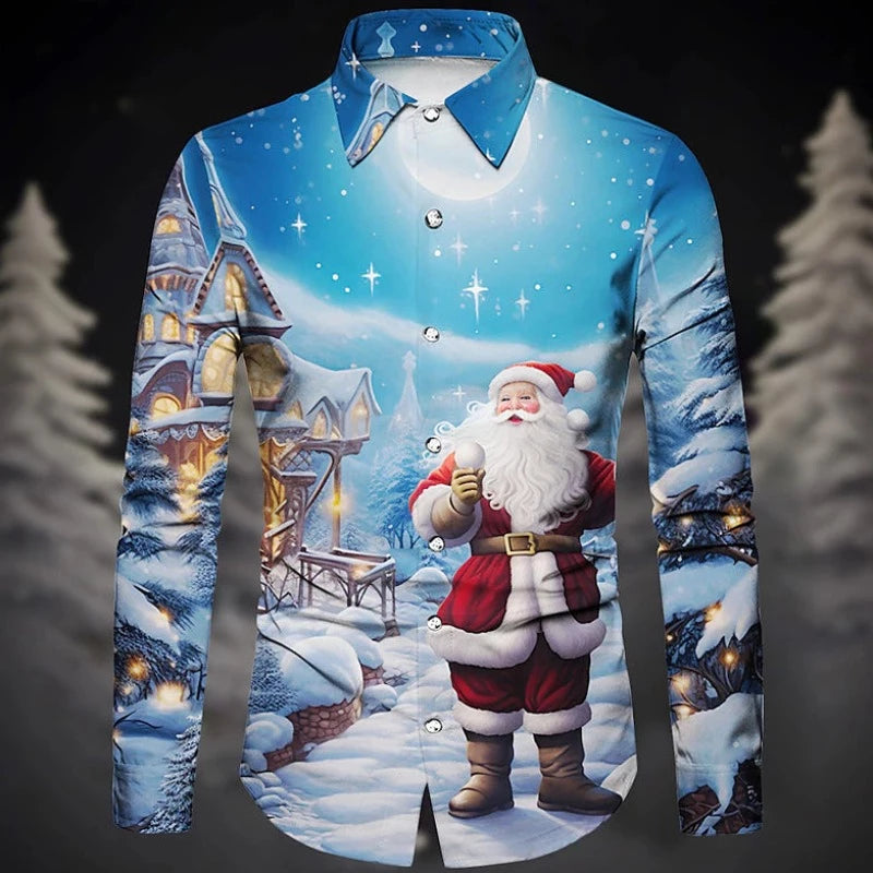 Santa Claus Festive Christmas Shirt