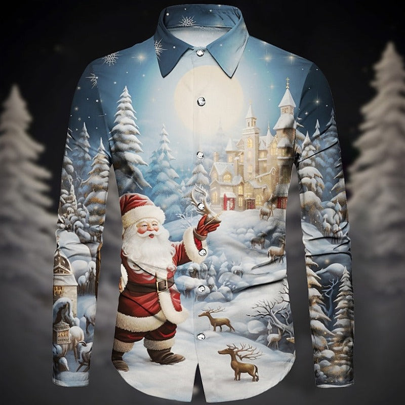 Santa Claus Festive Christmas Shirt