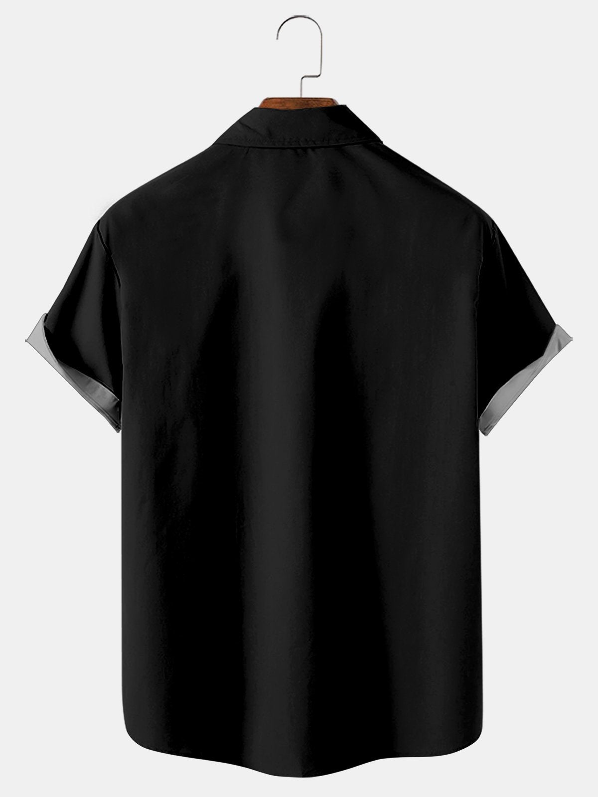 Drinking Beverage Print Short Sleeve Shirt