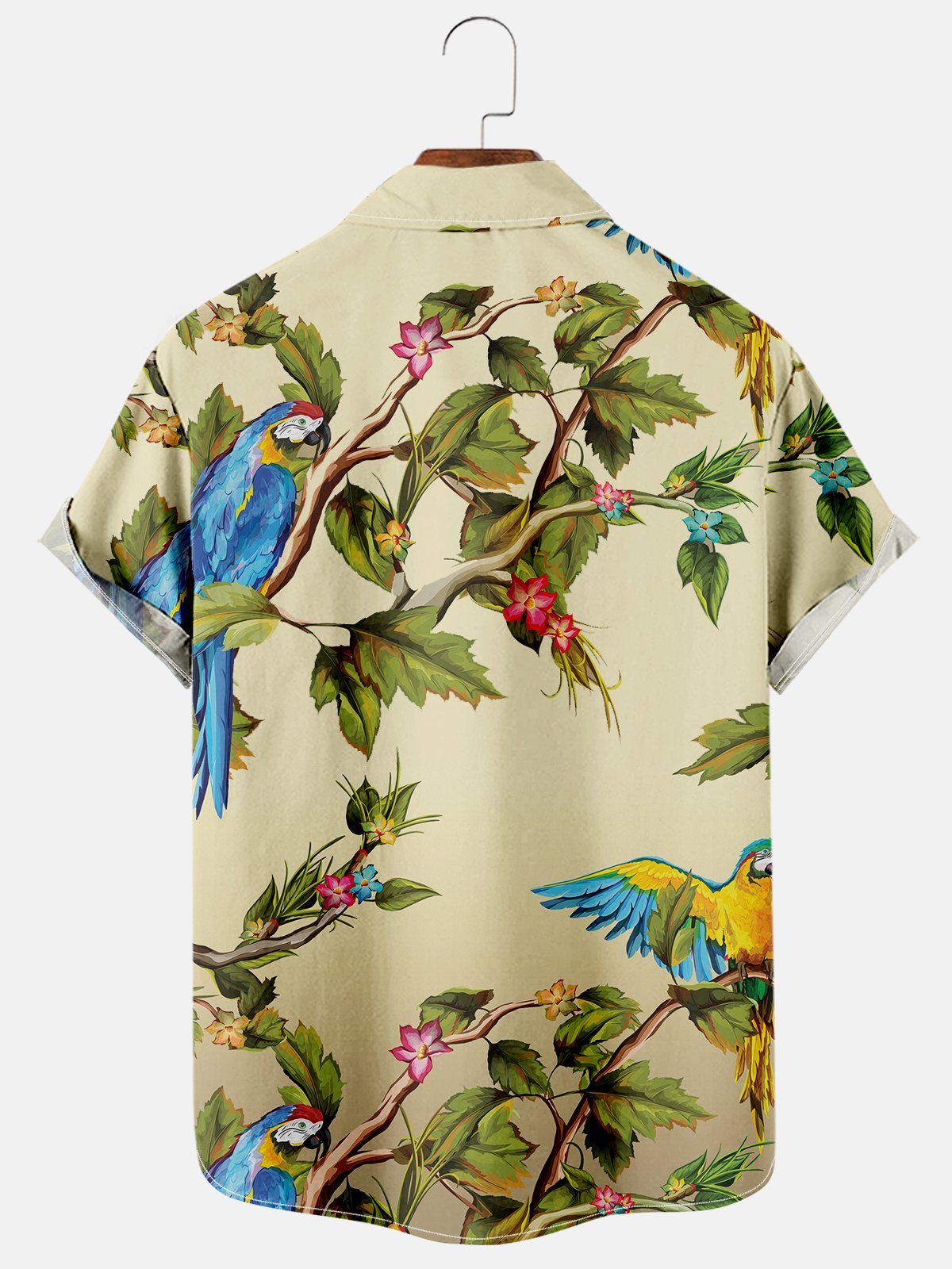Vacation Mode Parrot Print Shirt