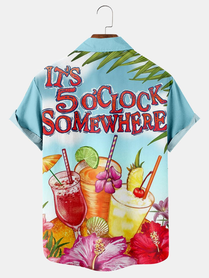 Summer Casual Loose Plus Size Short Sleeved Shirt