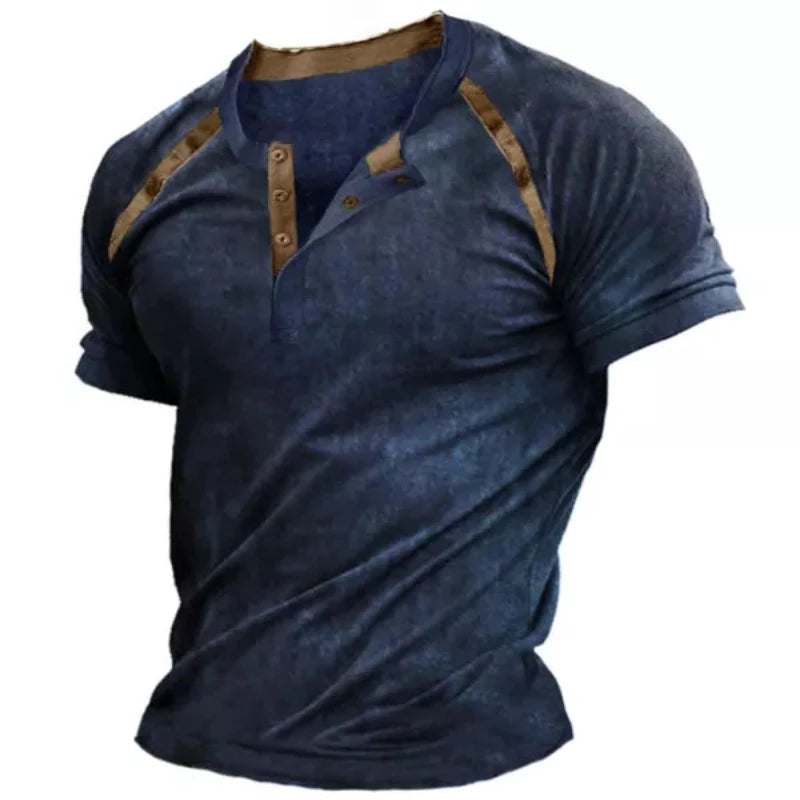 Vintage Short Sleeve T-Shirt For Men