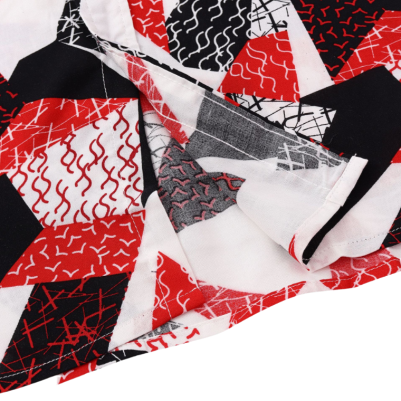 Geometrics Design Short Sleeve Shirt