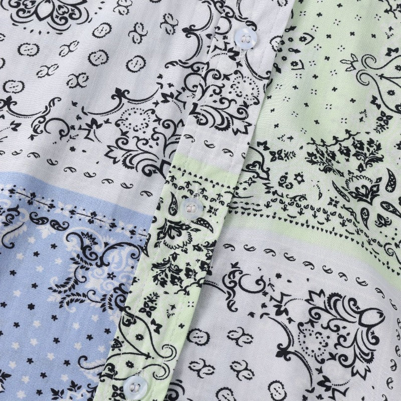 Casual Short Sleeve Floral Shirt
