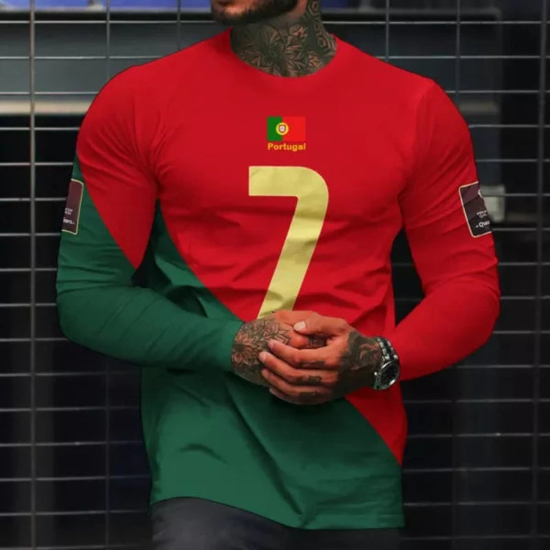 Men's Portugal Flag Sweatshirt