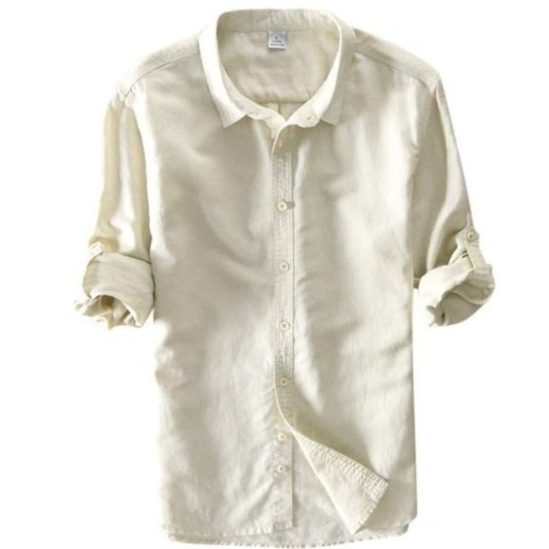 Men's Roll Up Casual Shirt