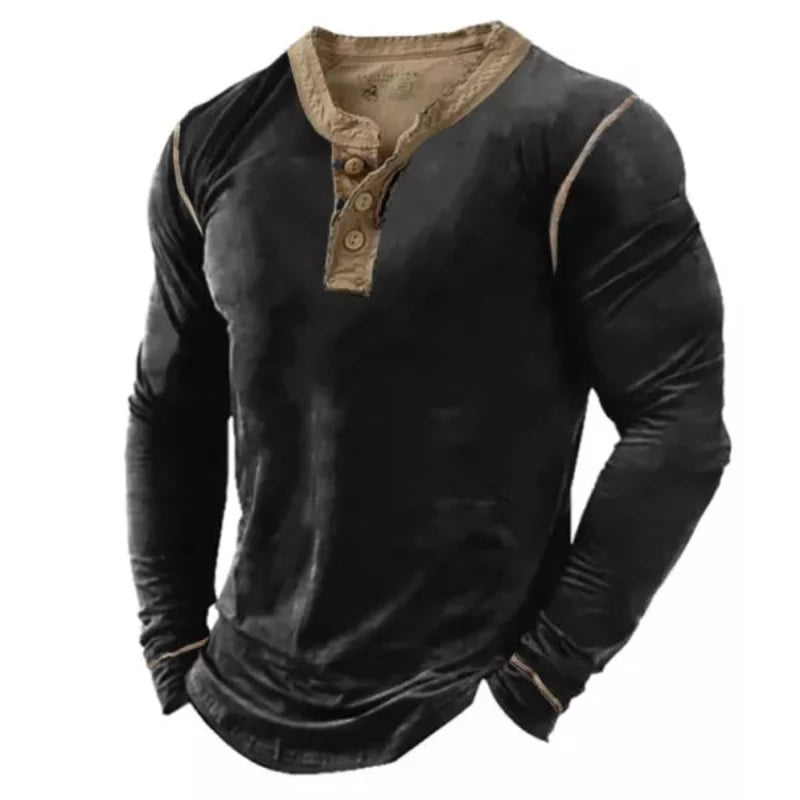 Vintage Long Sleeve Men's T-Shirt