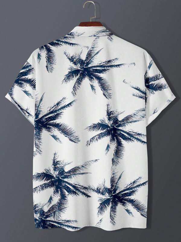 Tropical Print Pattern Shirt