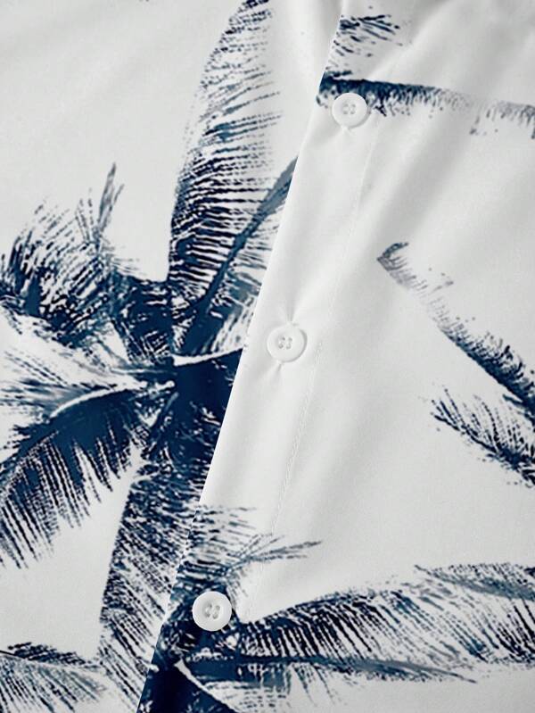 Tropical Print Pattern Shirt