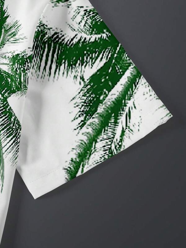 Tropical Print Pattern Shirt