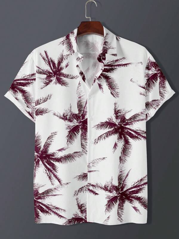 Tropical Print Pattern Shirt