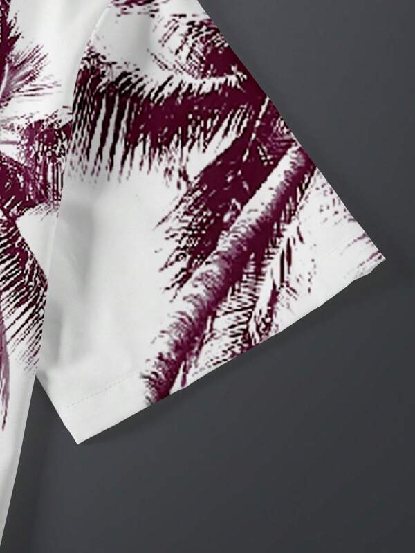 Tropical Print Pattern Shirt