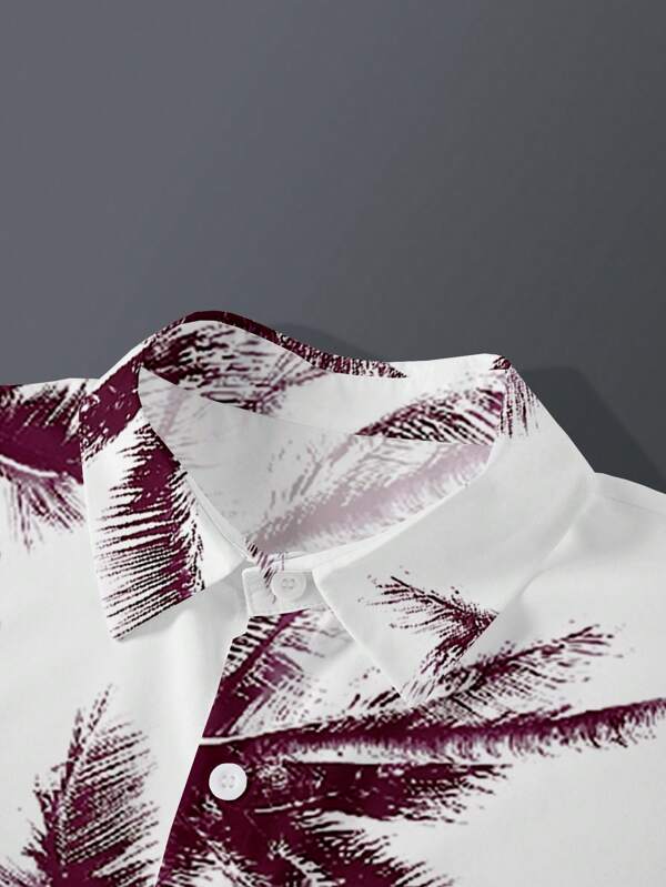 Tropical Print Pattern Shirt