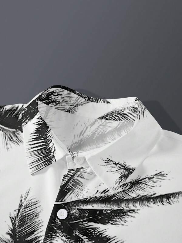 Tropical Print Pattern Shirt