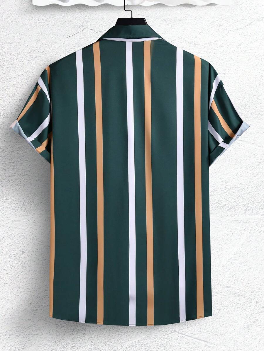 Comfy Striped Print Shirt