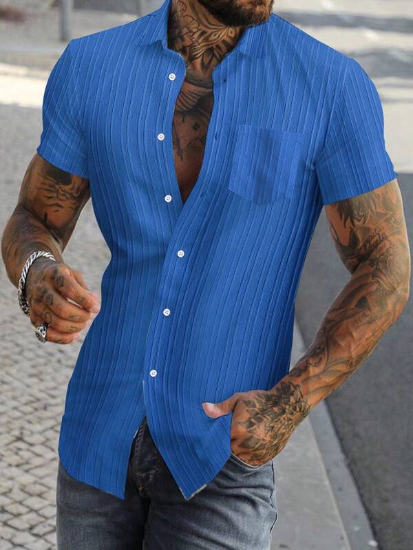 Short Sleeve Button Up Shirt