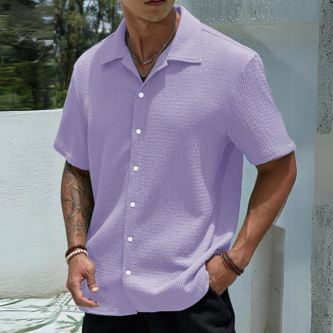 Classic Solid Color Shirt