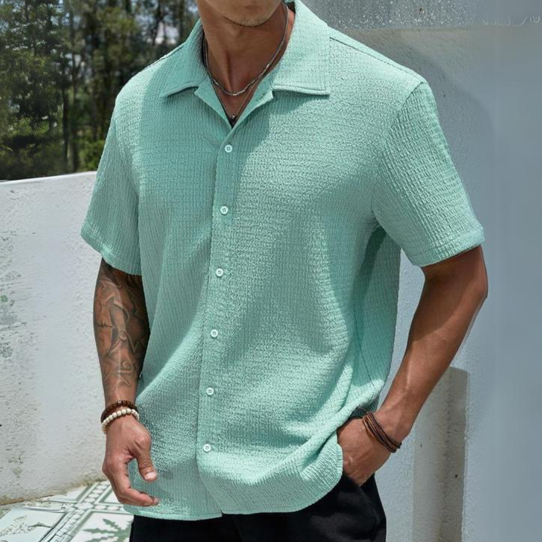 Classic Solid Color Shirt