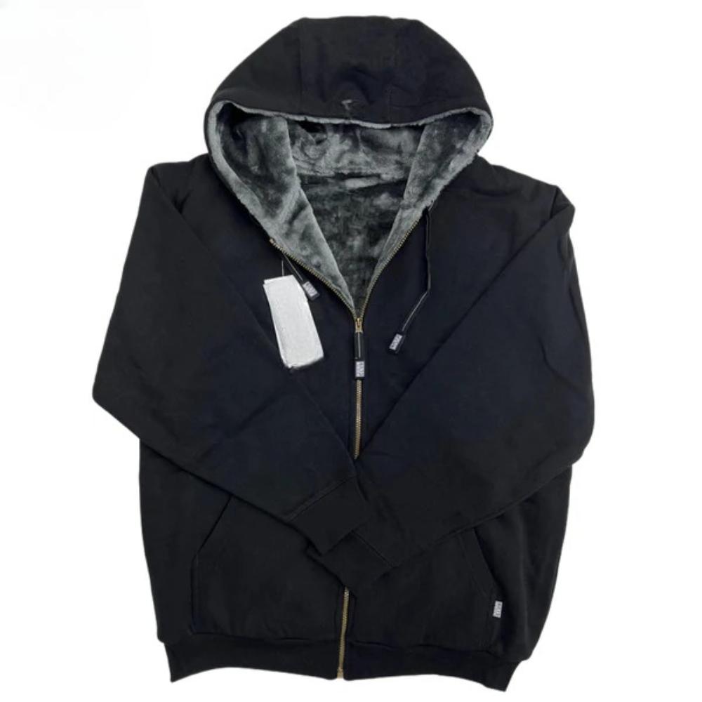 Cozy Lined Zip Up Hoodie