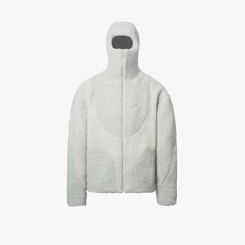 Modern Hooded Zip Up Jacket With Cozy Design