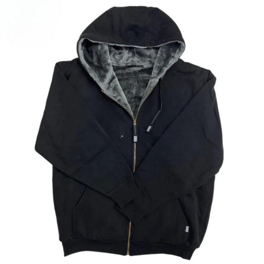 Cozy Lined Zip Up Hoodie