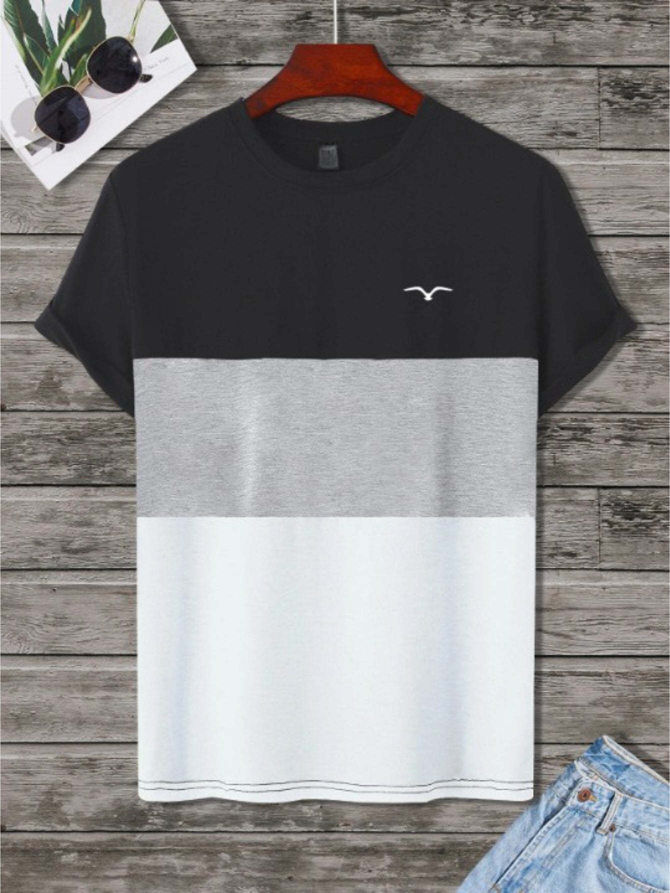 Regular Fit Bird Print Tee