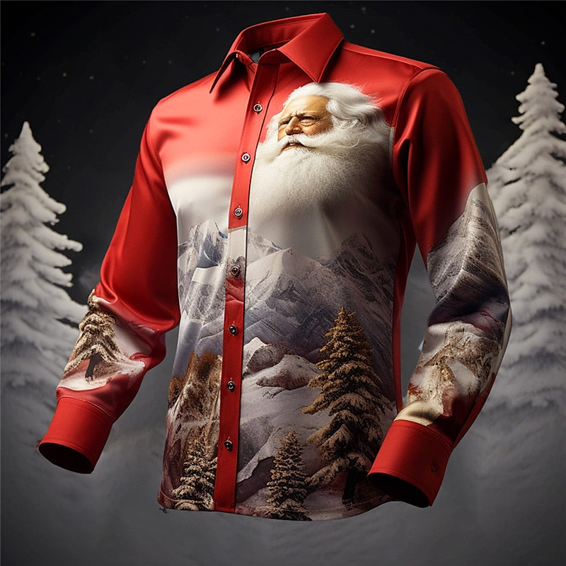 Alpine Christmas Santa Majesty Shirt