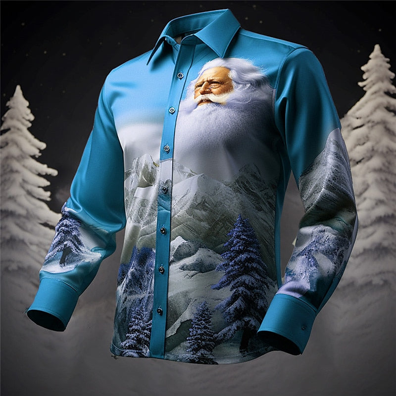 Alpine Christmas Santa Majesty Shirt