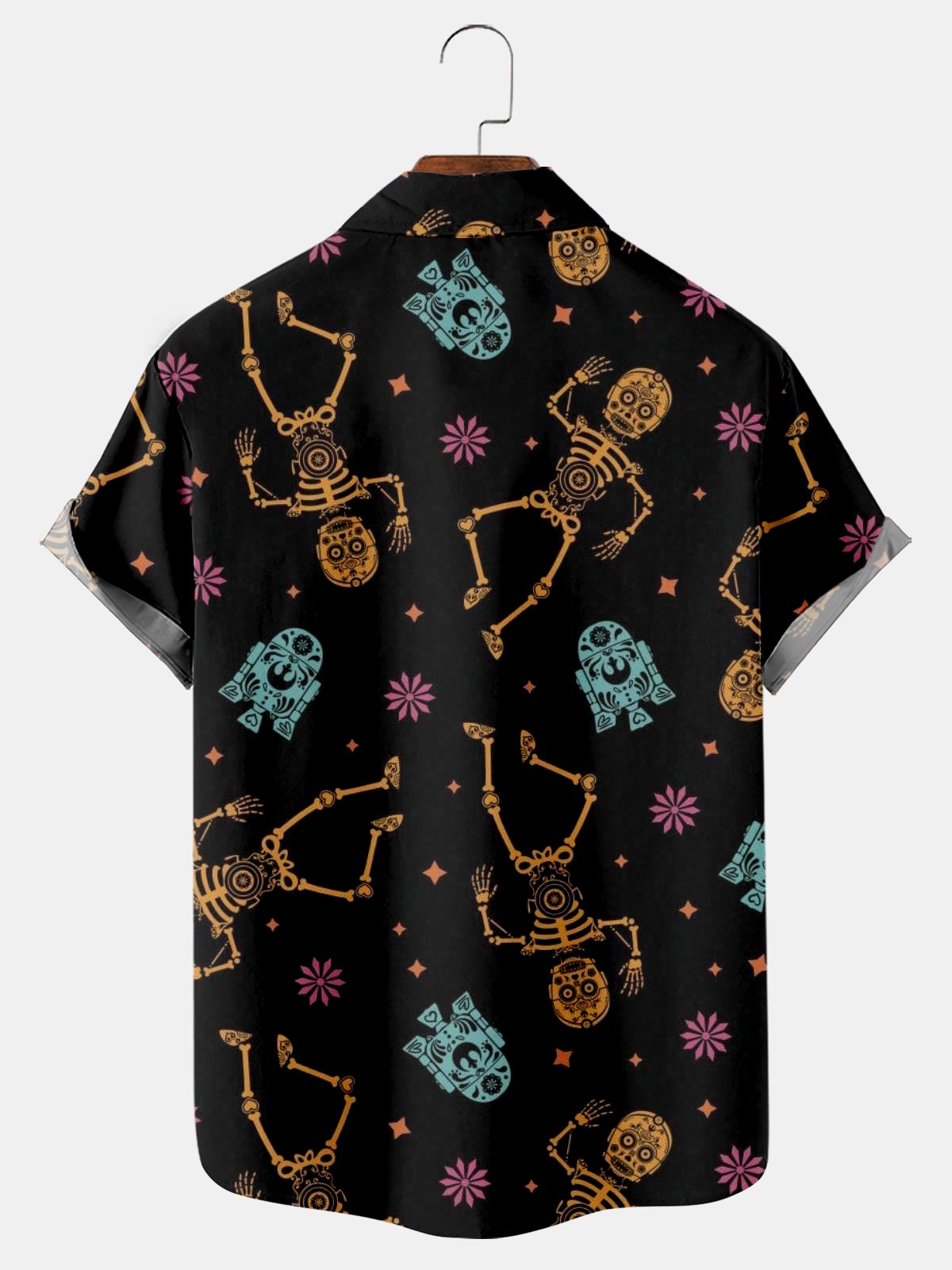 Animated Print Short Sleeve Shirt