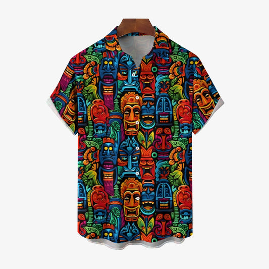 Art Casual Short Sleeve Shirt