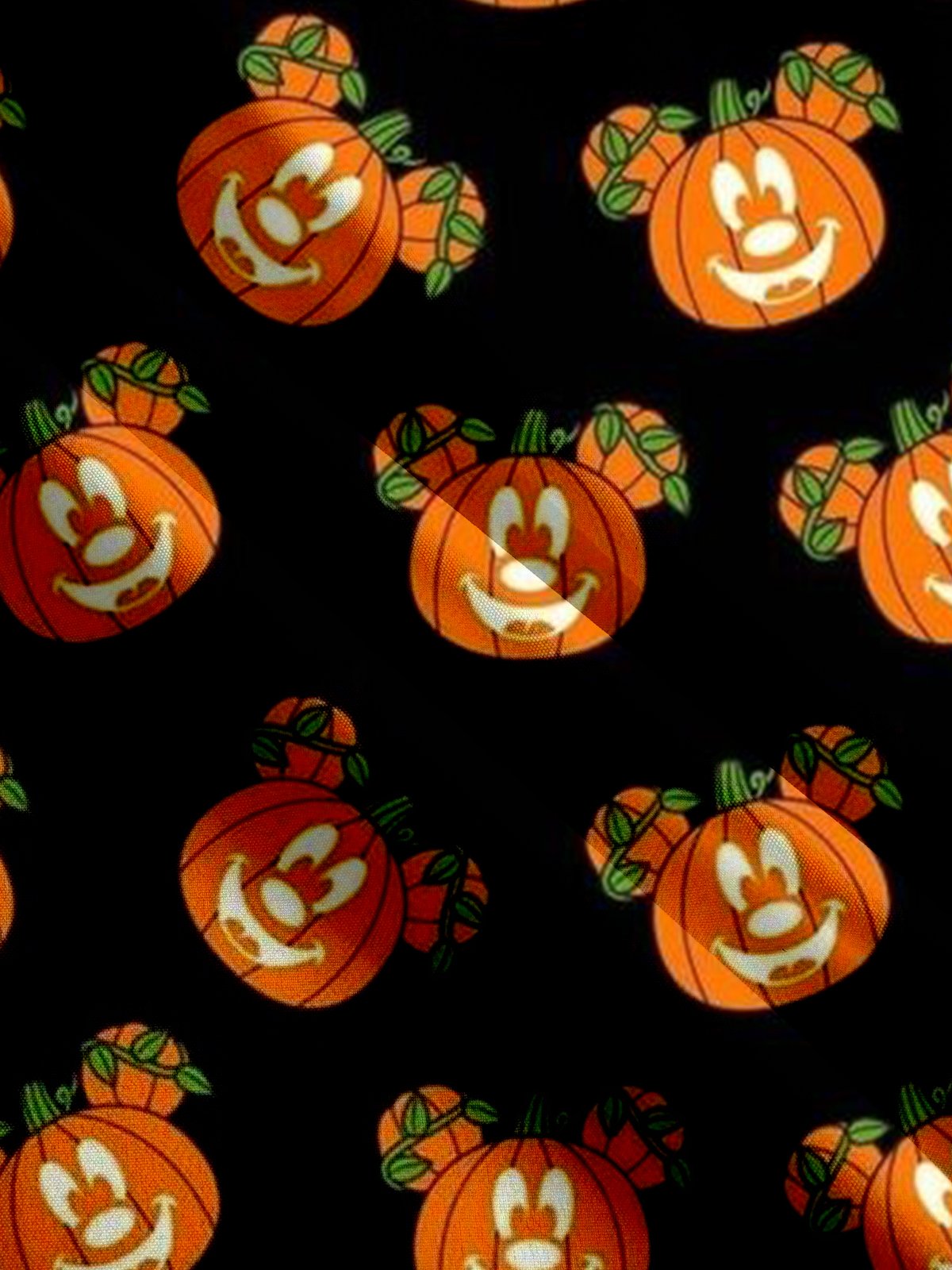 Basic Cartoon Pumpkin Print Short Sleeve Shirt