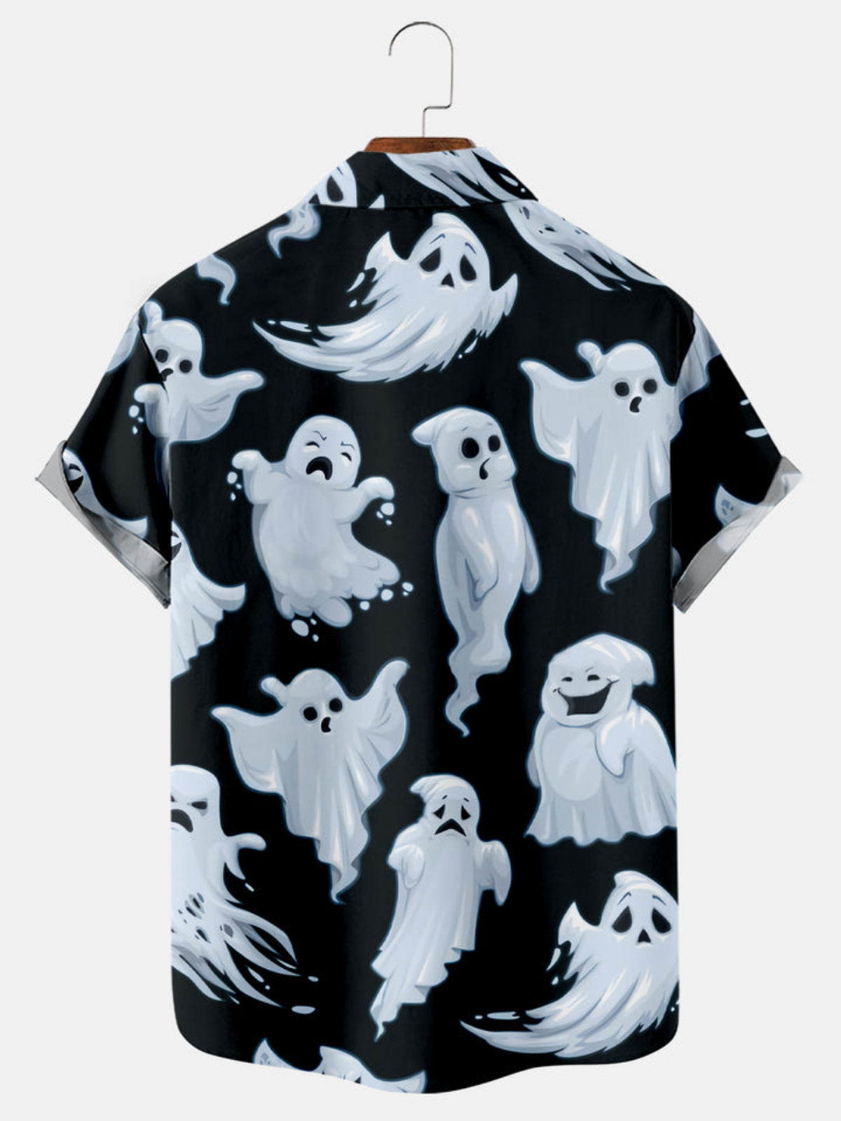 Halloween Short Sleeve Printed Shirt