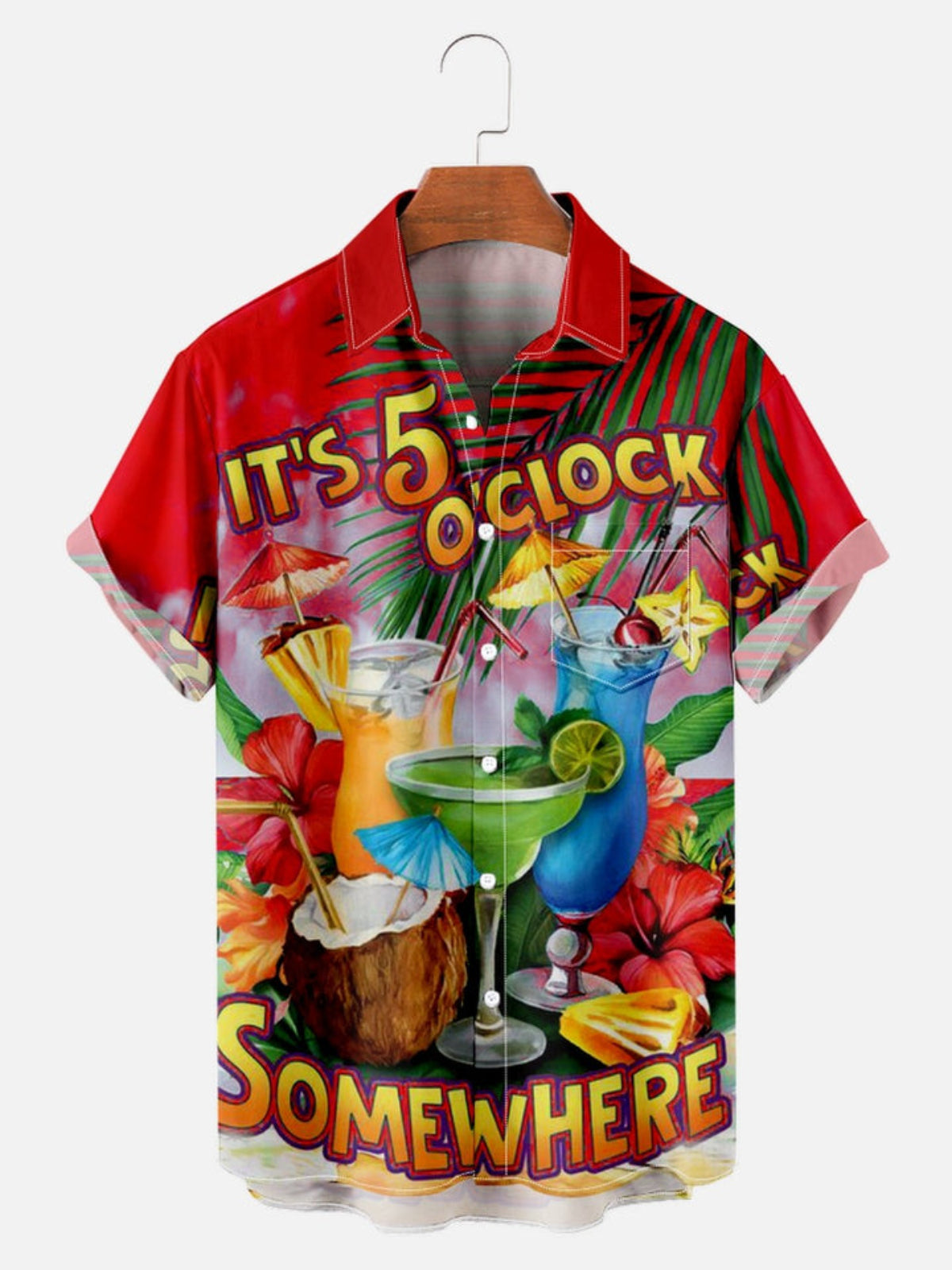 Casual 5 O Clock Printed Shirt